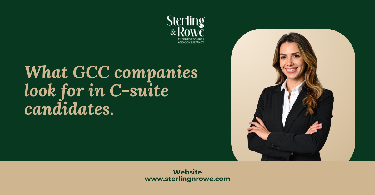 GCC C-suite candidates