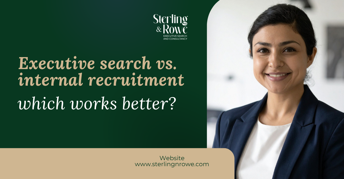 executive search vs internal recruitment
