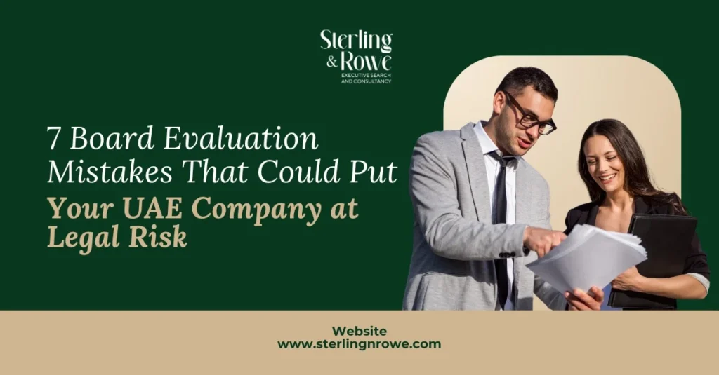 Board Evaluation Mistakes Uae